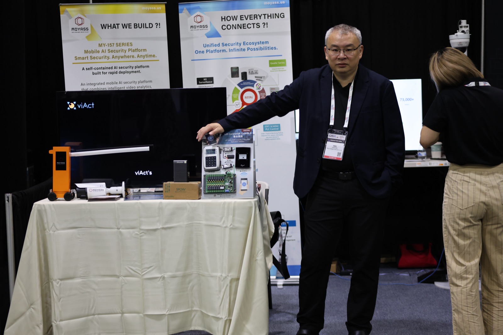 茂業團隊於 GSX 2026 展示 SOYAL 門禁硬體